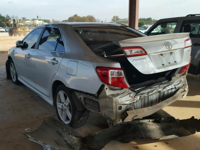 4T1BF1FK4CU156279 - 2012 TOYOTA CAMRY BASE SILVER photo 3