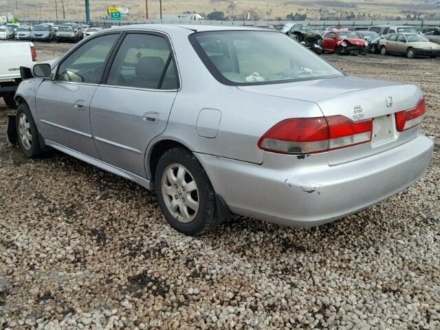 1HGCG55612A142519 - 2002 HONDA ACCORD EX SILVER photo 3