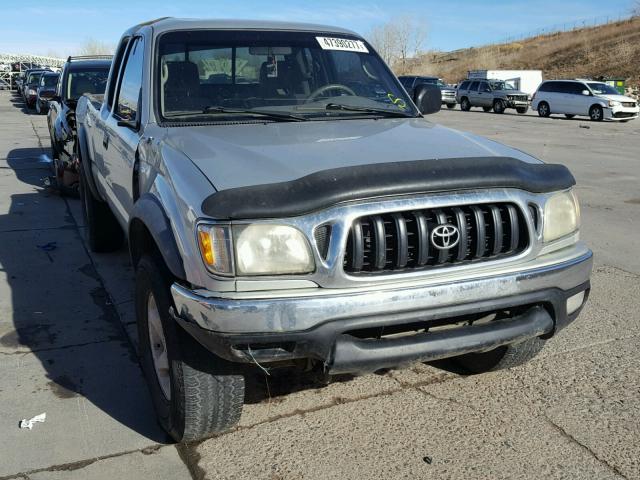 5TEWN72N12Z899127 - 2002 TOYOTA TACOMA XTR SILVER photo 1