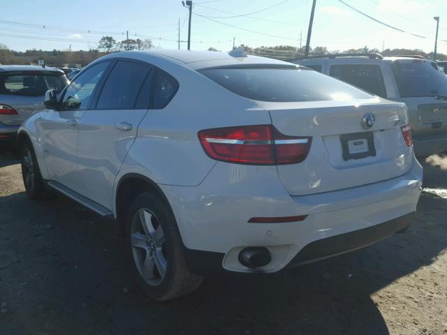 5UXFG2C57DL788514 - 2013 BMW X6 XDRIVE3 WHITE photo 3