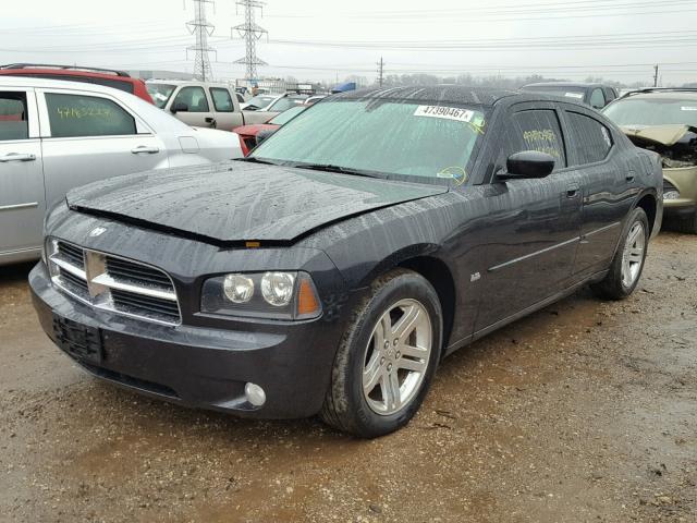 2B3CA3CV9AH230718 - 2010 DODGE CHARGER SX BLACK photo 2