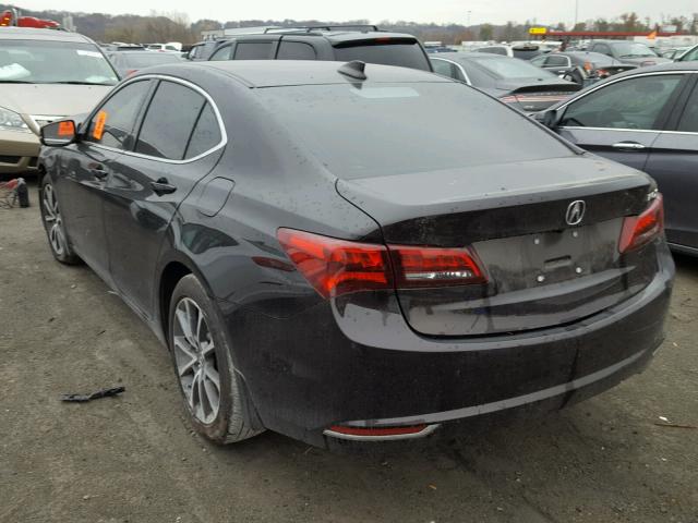 19UUB2F55HA002571 - 2017 ACURA TLX TECH BLACK photo 3