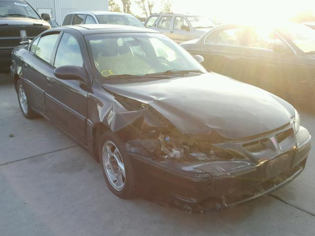 1G2NW52E33M577536 - 2003 PONTIAC GRAND AM G BLACK photo 1