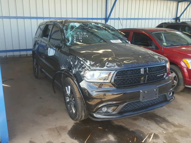 1C4RDJAG1EC550598 - 2014 DODGE DURANGO SX BLACK photo 1