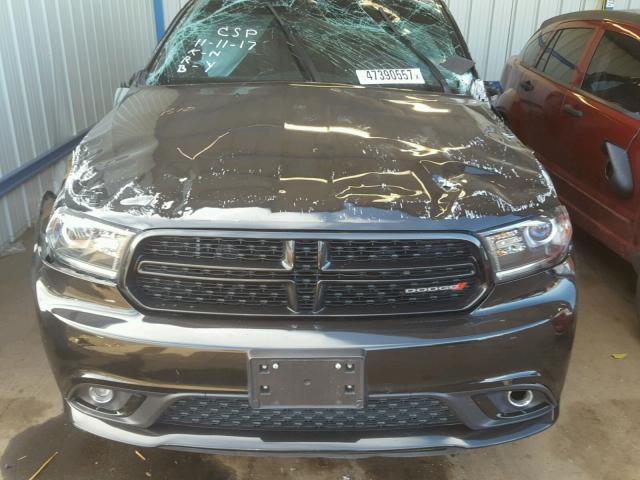 1C4RDJAG1EC550598 - 2014 DODGE DURANGO SX BLACK photo 7