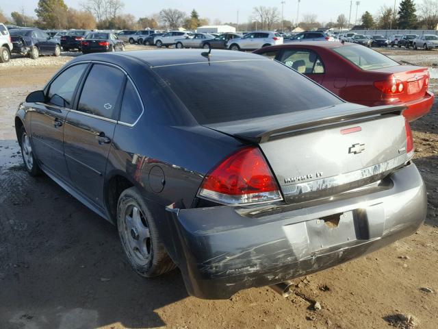 2G1WB5EK6A1115549 - 2010 CHEVROLET IMPALA LT GRAY photo 3