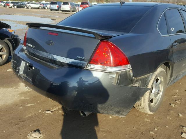 2G1WB5EK6A1115549 - 2010 CHEVROLET IMPALA LT GRAY photo 9