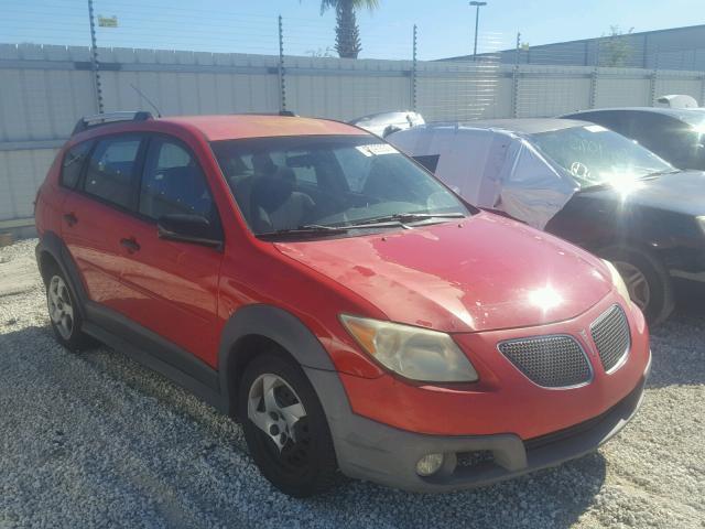 5Y2SL63865Z453448 - 2005 PONTIAC VIBE RED photo 1