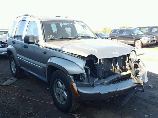 1J4GL48K06W246548 - 2006 JEEP LIBERTY SP BEIGE photo 1