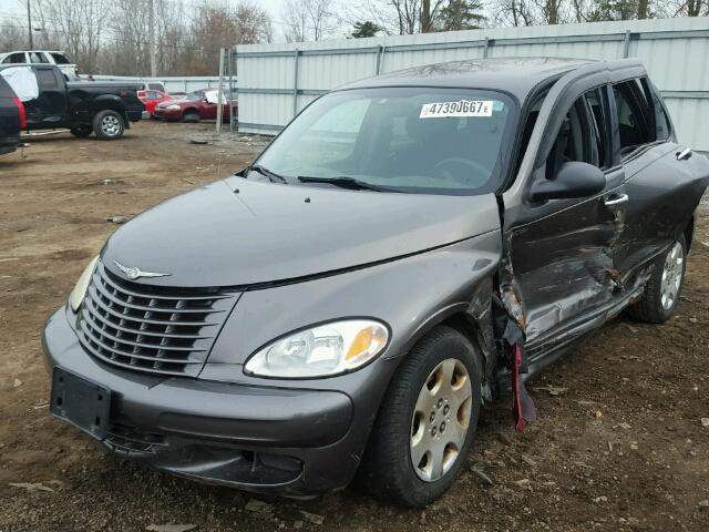 3C4FY48B64T268348 - 2004 CHRYSLER PT CRUISER GRAY photo 2