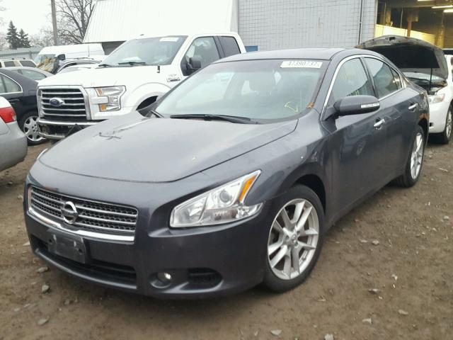 1N4AA5AP9BC845947 - 2011 NISSAN MAXIMA S GRAY photo 2