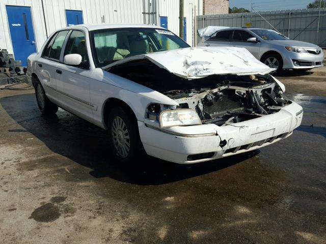 2MEFM75V67X632331 - 2007 MERCURY GRAND MARQ WHITE photo 1