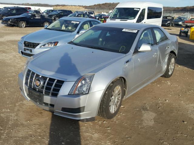 1G6DC5E53C0109358 - 2012 CADILLAC CTS SILVER photo 2