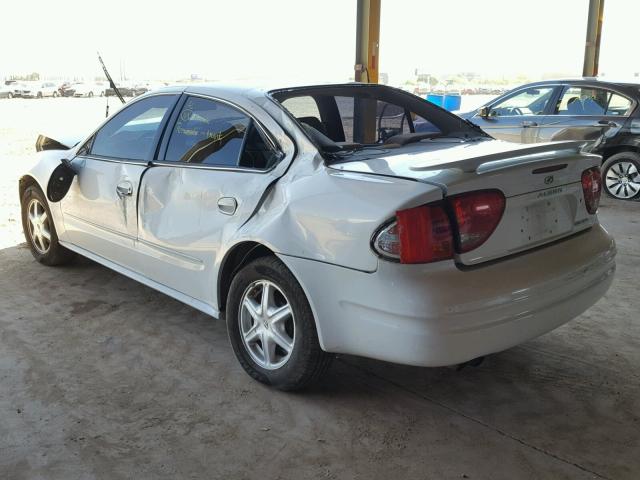 1G3NL52F04C151016 - 2004 OLDSMOBILE ALERO GL WHITE photo 3