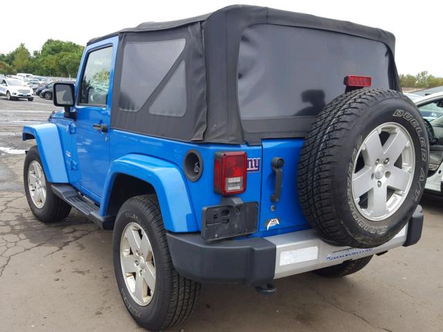 1J4GA5D1XBL533321 - 2011 JEEP WRANGLER S Mavi foto 3