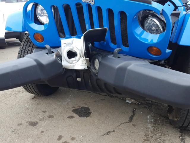 1J4GA5D1XBL533321 - 2011 JEEP WRANGLER S Mavi foto 9