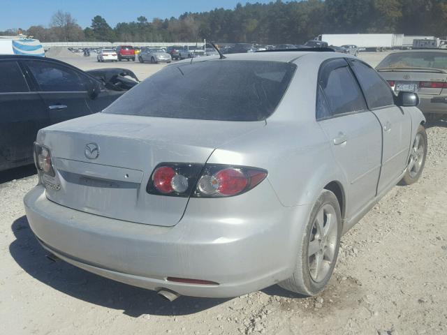 1YVHP80C475M04451 - 2007 MAZDA 6 I SILVER photo 4