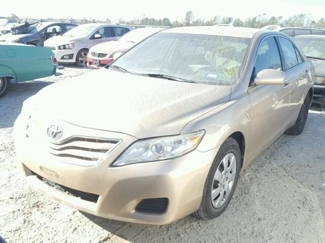 4T1BF3EK9BU212650 - 2011 TOYOTA CAMRY BASE TAN photo 2