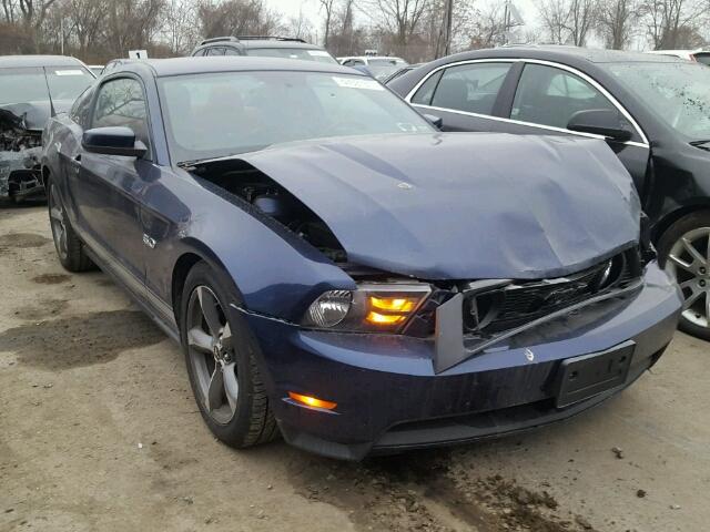 1ZVBP8CF4B5134791 - 2011 FORD MUSTANG GT BLUE photo 1