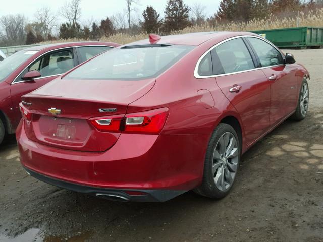 1G1ZH5SXXGF284874 - 2016 CHEVROLET MALIBU PRE RED photo 4