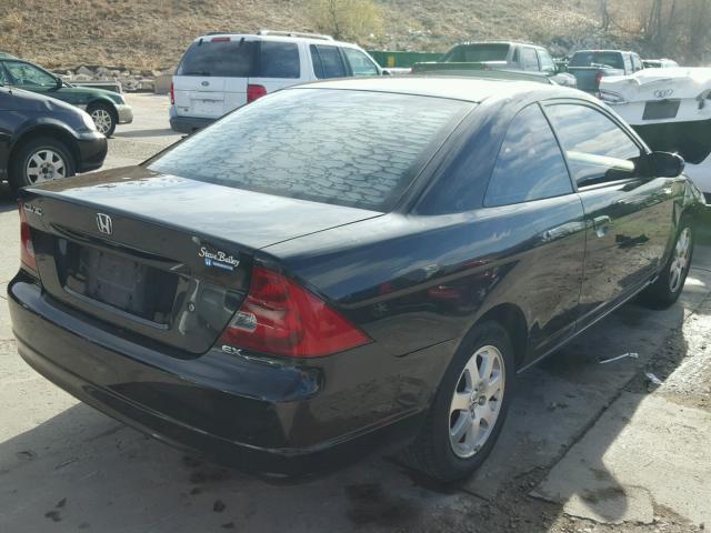 1HGEM21003L072082 - 2003 HONDA CIVIC EX 黑色 照片 4