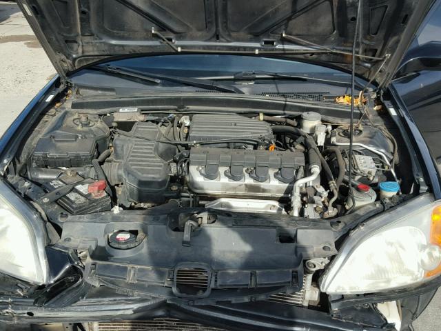 1HGEM21003L072082 - 2003 HONDA CIVIC EX 黑色 照片 7