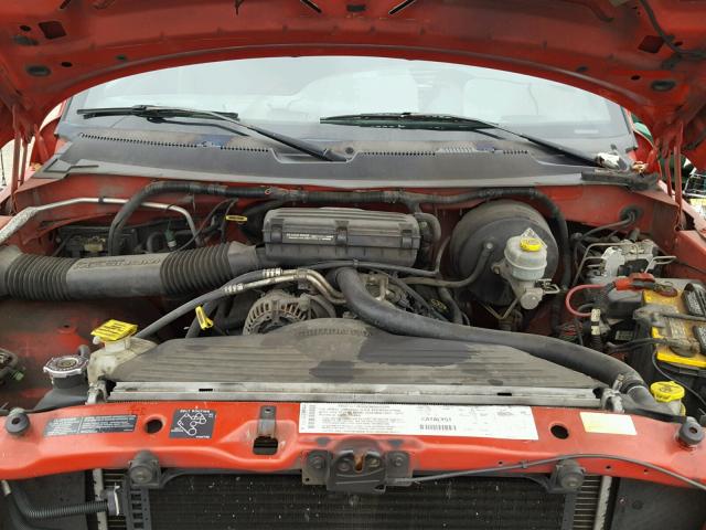 3B7HC13Z9YG105699 - 2000 DODGE RAM 1500 RED photo 7