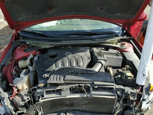 1N4AL21E07C141635 - 2007 NISSAN ALTIMA 2.5 RED photo 7