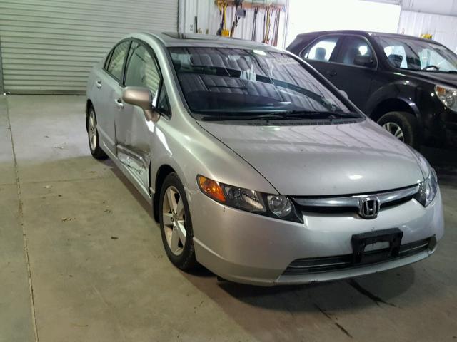 2HGFA16818H351051 - 2008 HONDA CIVIC EX SILVER photo 1