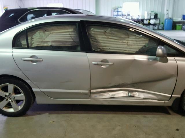 2HGFA16818H351051 - 2008 HONDA CIVIC EX 银色 照片 9