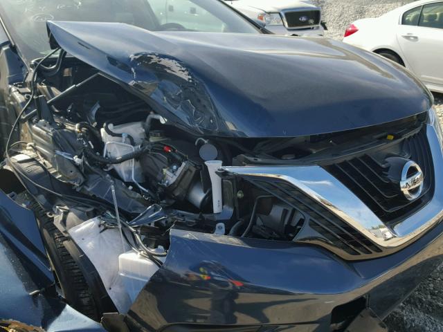 5N1AZ2MG9HN127532 - 2017 NISSAN MURANO S BLUE photo 9