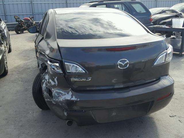 JM1BL1VG1C1506494 - 2012 MAZDA 3 I GRAY photo 3