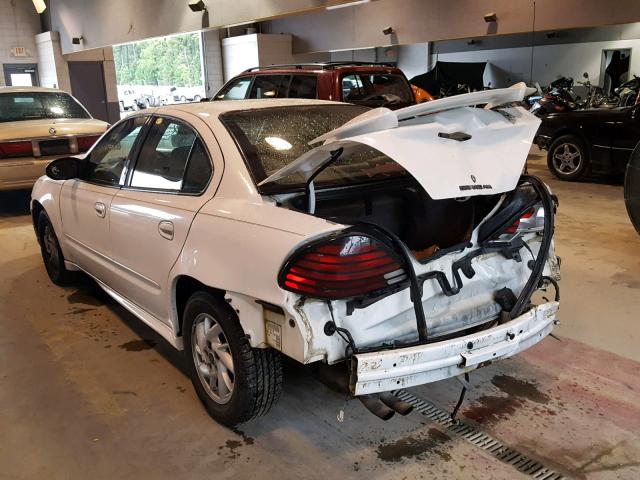 1G2NF52E43M516843 - 2003 PONTIAC GRAND AM S Ağ foto 3
