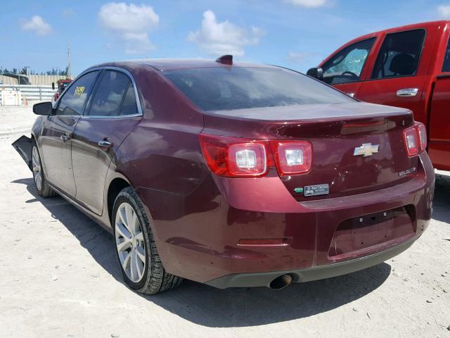 1G11F5SL7FF207250 - 2015 CHEVROLET MALIBU LTZ 栗色 照片 3