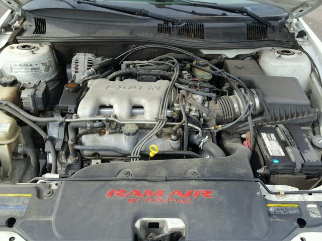 1G2NW52E92M514570 - 2002 PONTIAC GRAND AM G WHITE photo 7