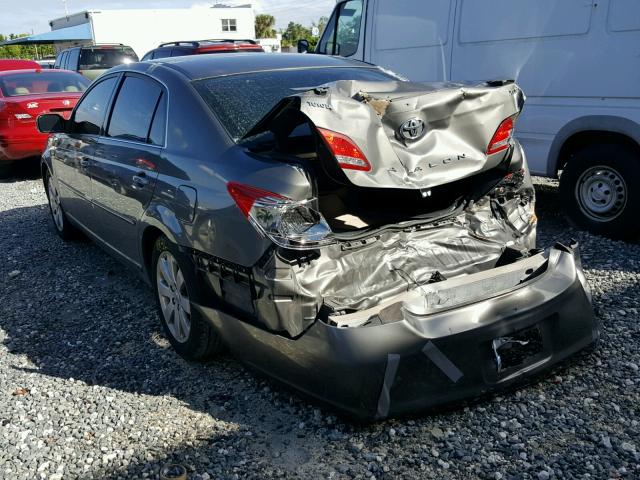 4T1BK36B77U202703 - 2007 TOYOTA AVALON XL GRAY photo 3