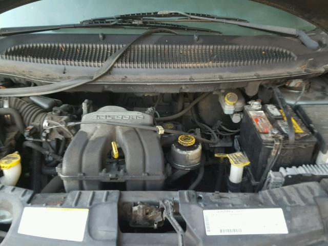 1B8GP25B82B558584 - 2002 DODGE CARAVAN SE GREEN photo 7