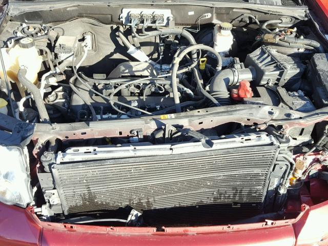 1FMCU03Z28KE37957 - 2008 FORD ESCAPE XLT RED photo 7