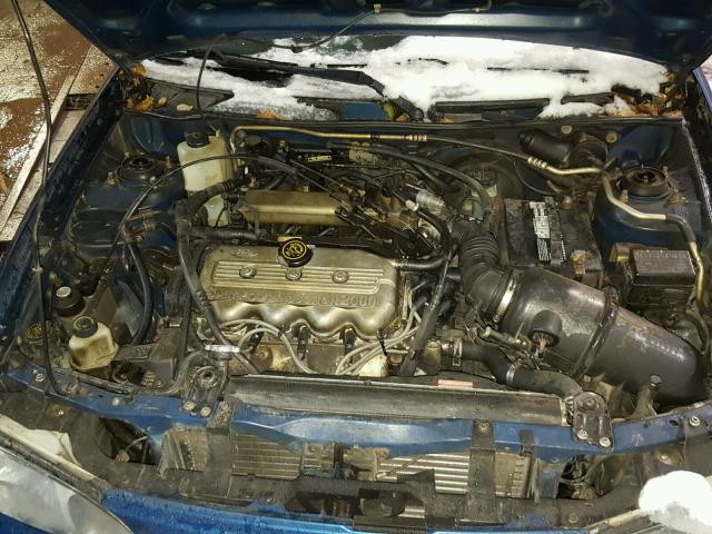 1MEFM13P8WW615350 - 1998 MERCURY TRACER LS BLUE photo 7