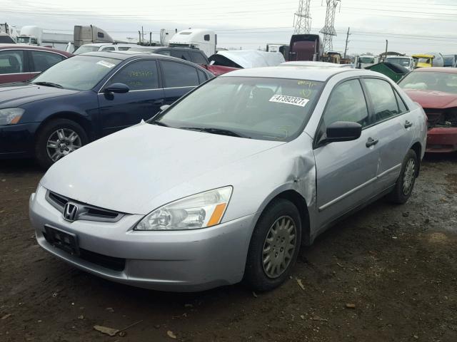 1HGCM56105A111892 - 2005 HONDA ACCORD DX SILVER photo 2