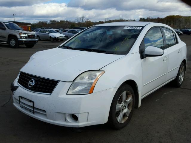 3N1AB61E88L642642 - 2008 NISSAN SENTRA 2.0 WHITE photo 2