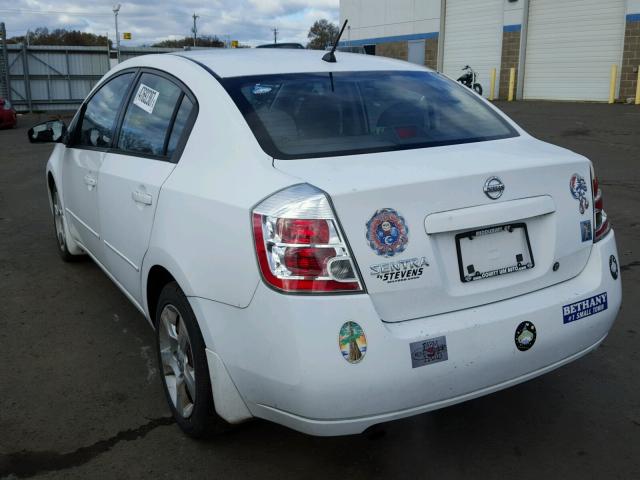 3N1AB61E88L642642 - 2008 NISSAN SENTRA 2.0 WHITE photo 3