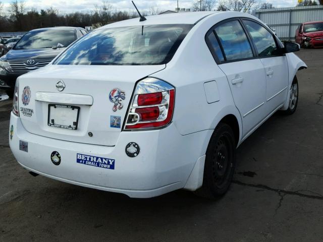 3N1AB61E88L642642 - 2008 NISSAN SENTRA 2.0 WHITE photo 4