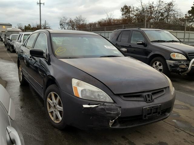 1HGCM66523A089304 - 2003 HONDA ACCORD EX BLACK photo 1