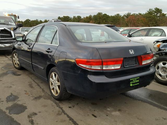 1HGCM66523A089304 - 2003 HONDA ACCORD EX BLACK photo 3