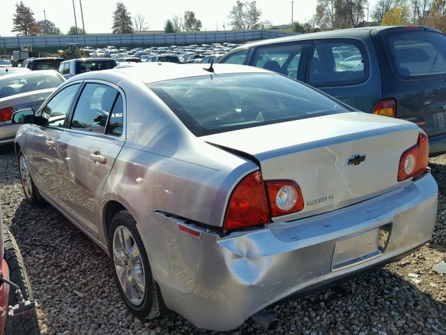 1G1ZD5E10BF276293 - 2011 CHEVROLET MALIBU 2LT SILVER photo 3