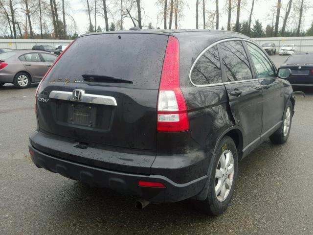 5J6RE48779L055777 - 2009 HONDA CR-V EXL BLACK photo 4