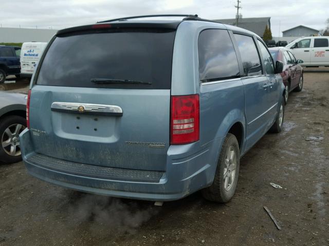2A4RR2D12AR351716 - 2010 CHRYSLER TOWN & COU BLUE photo 4