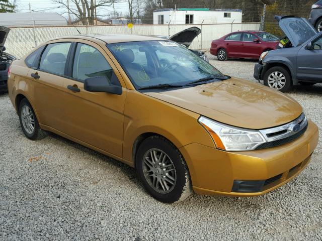 1FAHP35N79W219770 - 2009 FORD FOCUS SE GOLD photo 1