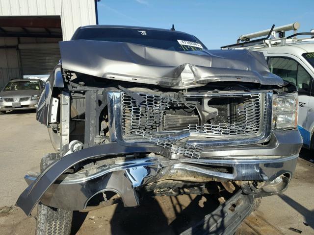 3GTP2VE79DG264637 - 2013 GMC SIERRA K15 SILVER photo 9